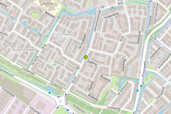 Ambulance-melding op Ring, Hendrik-Ido-Ambacht op 29 juni, kaart-overzicht