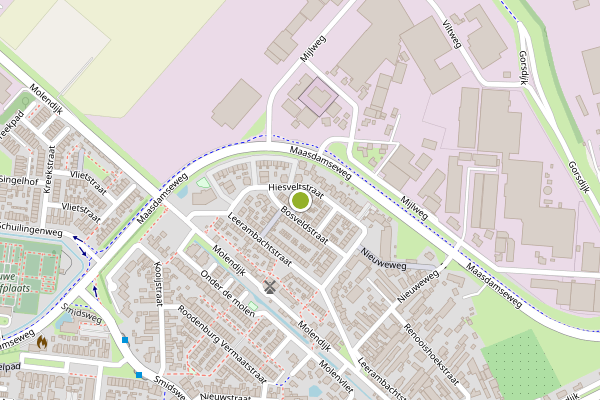 Ambulance-melding op Heeremanstraat, 's-Gravendeel op 2 juli, kaart-overzicht