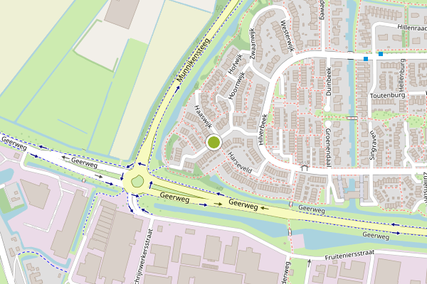 Ambulance-melding op Willem Schippersweg, Zwijndrecht op 3 juli, kaart-overzicht