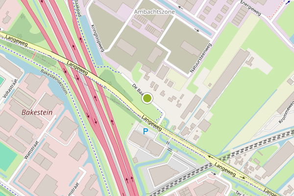 Ambulance-melding op de Baak, Hendrik-Ido-Ambacht op 4 juli, kaart-overzicht