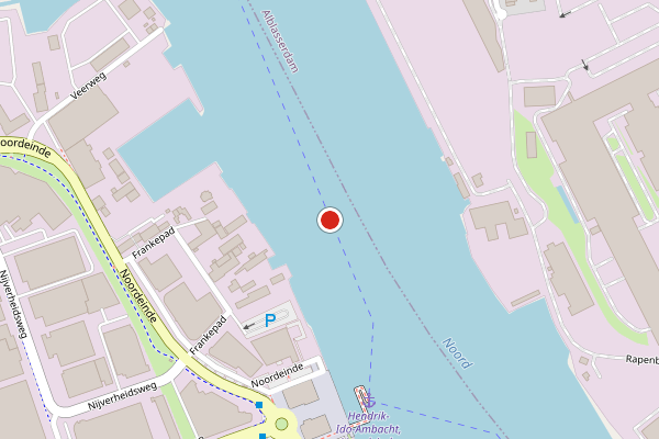 Brandweer-melding op Rotterdam - Dordrecht, Hendrik-Ido-Ambacht op 4 juli, kaart-overzicht