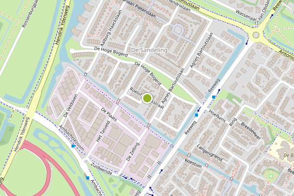 Ambulance-melding op Roelof Duyckstraat, Hendrik-Ido-Ambacht op 6 juli, kaart-overzicht