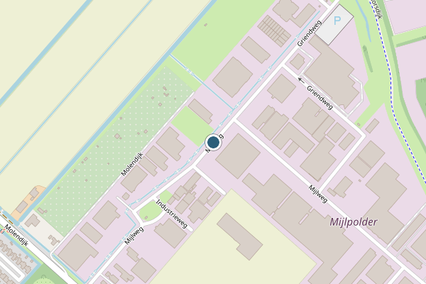 Politie-melding op Mijlweg, 's-Gravendeel op 7 juli, kaart-overzicht