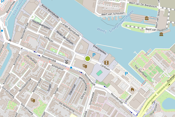 Kaart Dordrecht