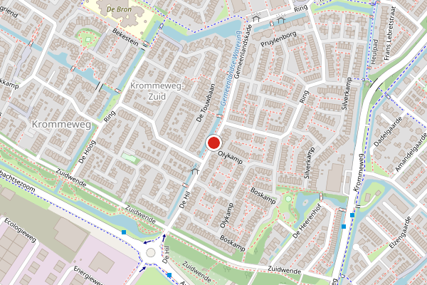 Brandweer-melding op Ring, Hendrik-Ido-Ambacht op 10 juli, kaart-overzicht