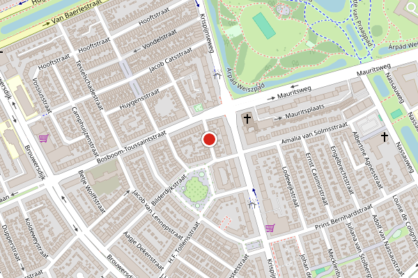 Brandweer-melding op Dr. Schaepmanstraat, Dordrecht op 13 juli, kaart-overzicht