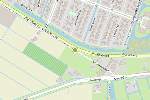Ambulance-melding op Haaswijkweg Oost, Dordrecht op 16 juli, kaart-overzicht