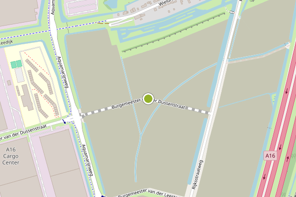 Ambulance-melding op Burgemeester van der Dussenstraat, Dordrecht op 17 juli, kaart-overzicht