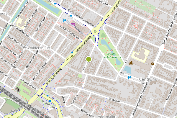 Ambulance-melding op Burgemeester Doornlaan, Zwijndrecht op 18 juli, kaart-overzicht