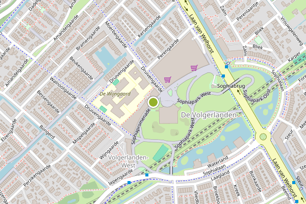 Ambulance-melding op Sophiapromenade, Hendrik-Ido-Ambacht op 18 juli, kaart-overzicht