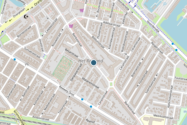 Politie-melding op Bankastraat, Dordrecht op 19 juli, kaart-overzicht