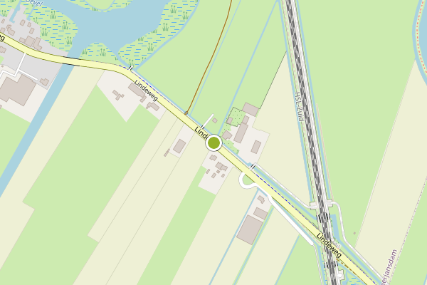 Ambulance-melding op Lindeweg, Heerjansdam op 21 juli, kaart-overzicht