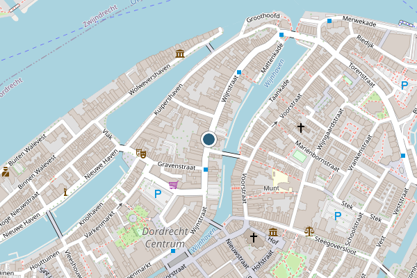 Politie-melding op Wijnstraat, Dordrecht op 26 juli, kaart-overzicht