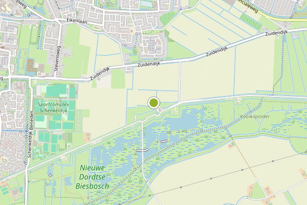 Ambulance-melding op Brouwersdijk, Dordrecht op 30 juli, kaart-overzicht