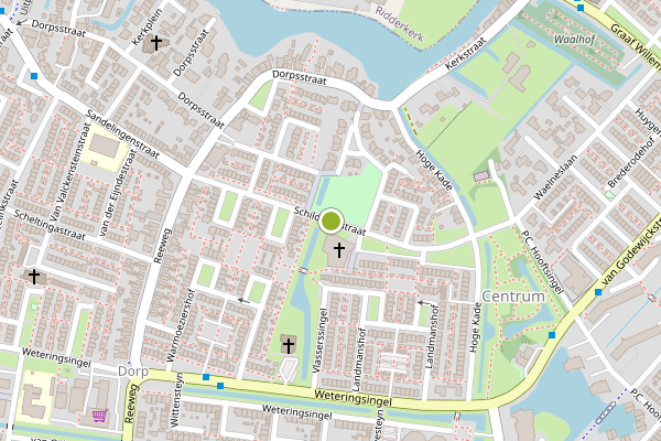 Ambulance-melding op Schildmanstraat, Hendrik-Ido-Ambacht op 30 juli, kaart-overzicht