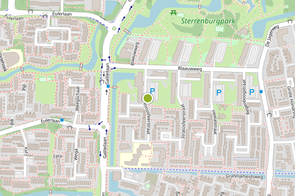 Ambulance-melding op Atmosfeerstraat, Dordrecht op 1 augustus, kaart-overzicht