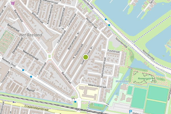Ambulance-melding op Soembastraat, Dordrecht op 2 augustus, kaart-overzicht