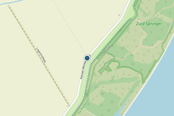 Politie-melding op Nieuwe Merwedeweg, Dordrecht op 3 augustus, kaart-overzicht