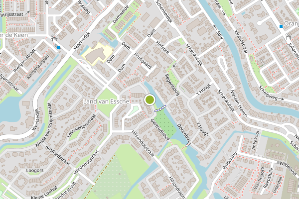 Ambulance-melding op Stoop van Strijenstraat, Strijen op 4 augustus, kaart-overzicht