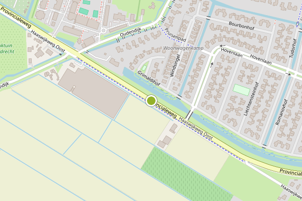 Ambulance-melding op PROVINCIALEWEG, Dordrecht op 4 augustus, kaart-overzicht