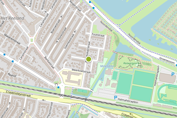 Ambulance-melding op Kievitstraat, Dordrecht op 4 augustus, kaart-overzicht