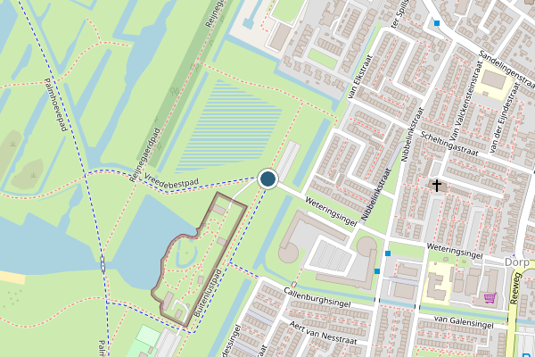 Politie-melding op Vreedebestpad, Hendrik-Ido-Ambacht op 26 mei, kaart-overzicht