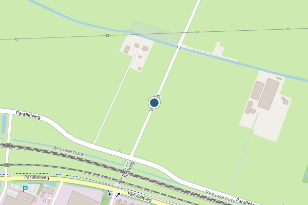 Politie-melding op Tolsteeg, Sliedrecht op 27 mei, kaart-overzicht