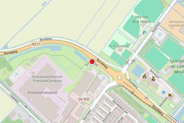 Brandweer-melding op Zuivelstraat, Maasdam op 8 mei, kaart-overzicht