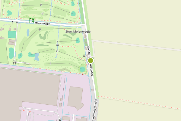 Ambulance-melding op Oud Bonaventurasedijk, Strijen op 28 mei, kaart-overzicht