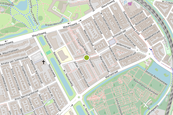 Ambulance-melding op Anna Paulownastraat, Dordrecht op 30 mei, kaart-overzicht
