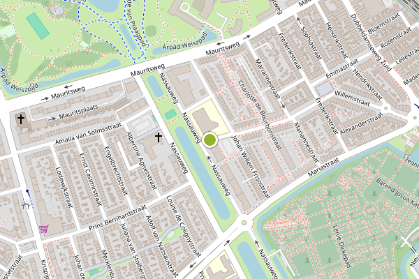 Ambulance-melding op Anna Paulownastraat, Dordrecht op 4 juni, kaart-overzicht