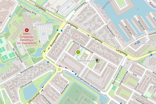Ambulance-melding op Poelmanstraat, Zwijndrecht op 8 juni, kaart-overzicht