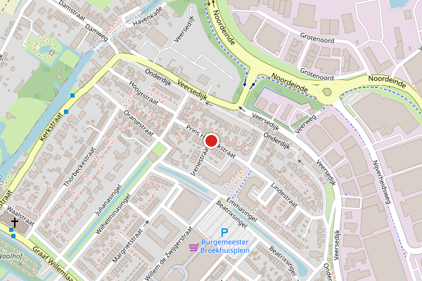 Brandweer-melding op Frederik Hendrikstraat, Hendrik-Ido-Ambacht op 10 juni, kaart-overzicht