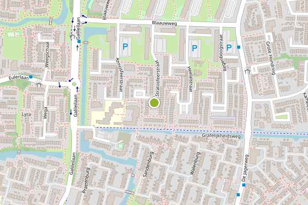 Ambulance-melding op Stratosfeerstraat, Dordrecht op 12 juni, kaart-overzicht