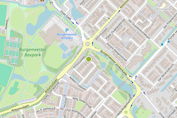 Ambulance-melding op Ferdinand Bolstraat, Hendrik-Ido-Ambacht op 12 juni, kaart-overzicht