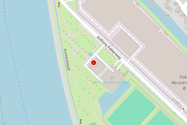 Brandweer-melding op Anthony Fokkerweg, Papendrecht op 18 juni, kaart-overzicht