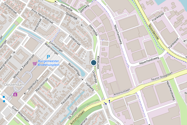 Politie-melding op Paulusweg, Hendrik-Ido-Ambacht op 19 juni, kaart-overzicht