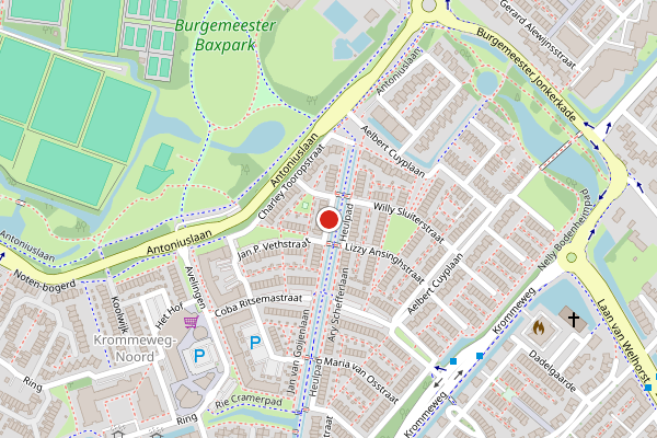 Brandweer-melding op Jan van Goijenlaan, Hendrik-Ido-Ambacht op 22 juni, kaart-overzicht