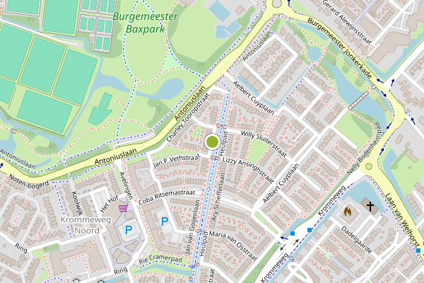 Ambulance-melding op Jan van Goijenlaan, Hendrik-Ido-Ambacht op 22 juni, kaart-overzicht