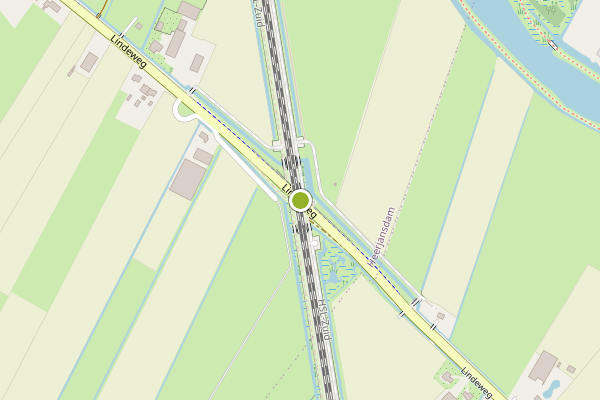 Ambulance-melding op Lindeweg, Heerjansdam op 26 juni, kaart-overzicht