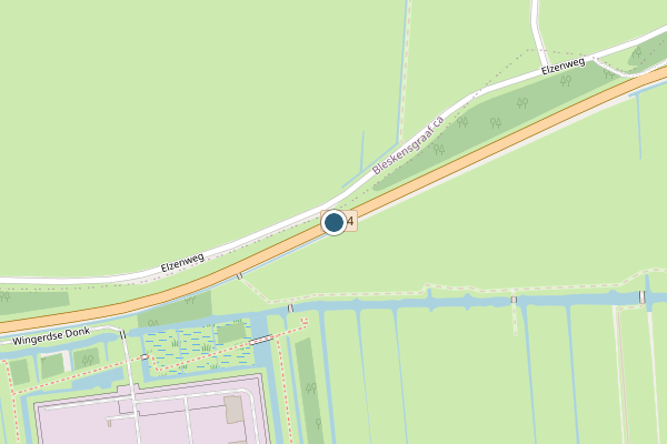 Politie-melding op Wijngaarden op 26 juni, kaart-overzicht